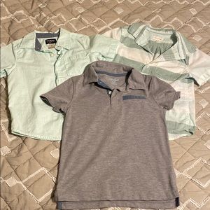 Collared shirts 3 pack boys